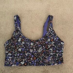 COPY - Lululemon Align Bra *Reversible, Floral Multi/Charged Indigo